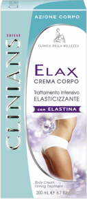 Clinians-ELAX Tělový vypínací krém s Elastinem 200 ml