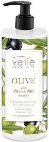 Vellie sprchový gel s olivovým olejem 400 ml