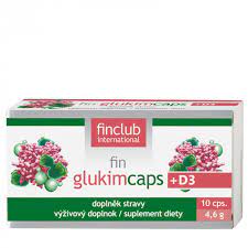 Finclub fin Glukimcaps+D3 10 kapslí