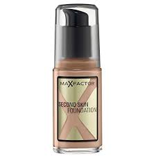 Max Factor Second skin Foundation make-up 60 Sand 30 ml