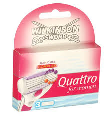 Wilkinson Sword Quattro for women náhradní hlavice 8ks