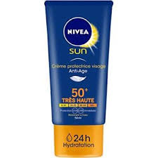 Nivea Sun opalovací krém na obličej Anti-Age SPF50 50 ml