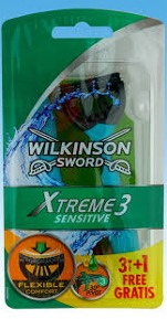Wilkinson Xtreme 3 Sensitive 4 ks