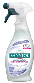 Sanytol dezodorační a dezinfekční přípravek speciálně na tkaniny 500 ml