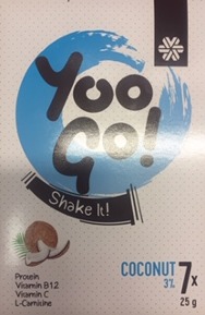 Siberian Health Doplněk stravy se sladidlem Yoo Go! Shake it! KOKOS (3%)