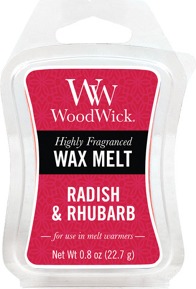 WoodWick vonný vosk do aroma lampy Radish & Rhubarb Ředkev a rebarbora 22,7 g