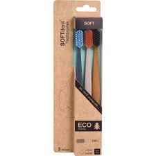 SOFTdent Eco zubní kartáček soft 3 ks