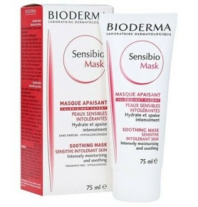 Bioderma Sensibio Soothing Mask zklidňující hydratační maska pro citlivou pleť 75 ml