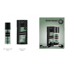 Bruno Banani Made parfémovaný deodorant sklo pro muže 75ml +sprchový gel 250 ml dárková sada