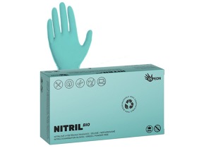 Espeon Nitril nepudrované Bio jednorázové nitrilové rukavice zelené 100 ks velikost: XS