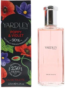 Yardley of London English Poppy&Violet toaletní voda dámská 125 ml