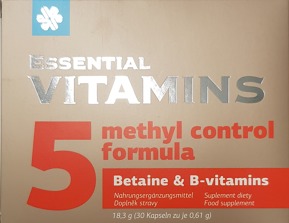 Siberian Health Essential Vitamins 5 Betaine & B-vitamins, 30 kapslí