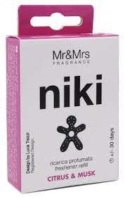 Mr&Mrs Fragrance Niki Citrus & Musk náhradní náplň